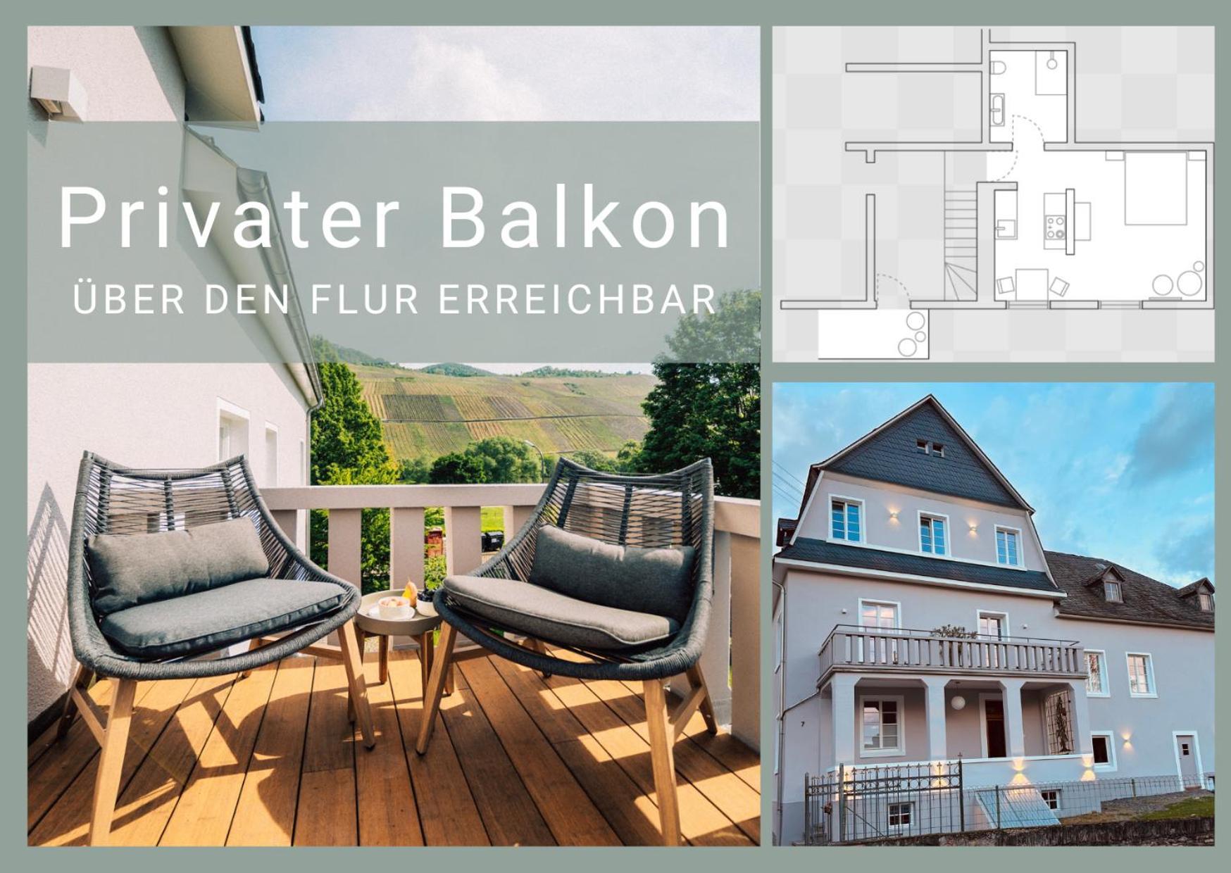 Gut Foersterlay - Exklusive Boutique Apartments Im Historischen Winzerhaus Direkt An Der Mosel Losnich Exterior photo